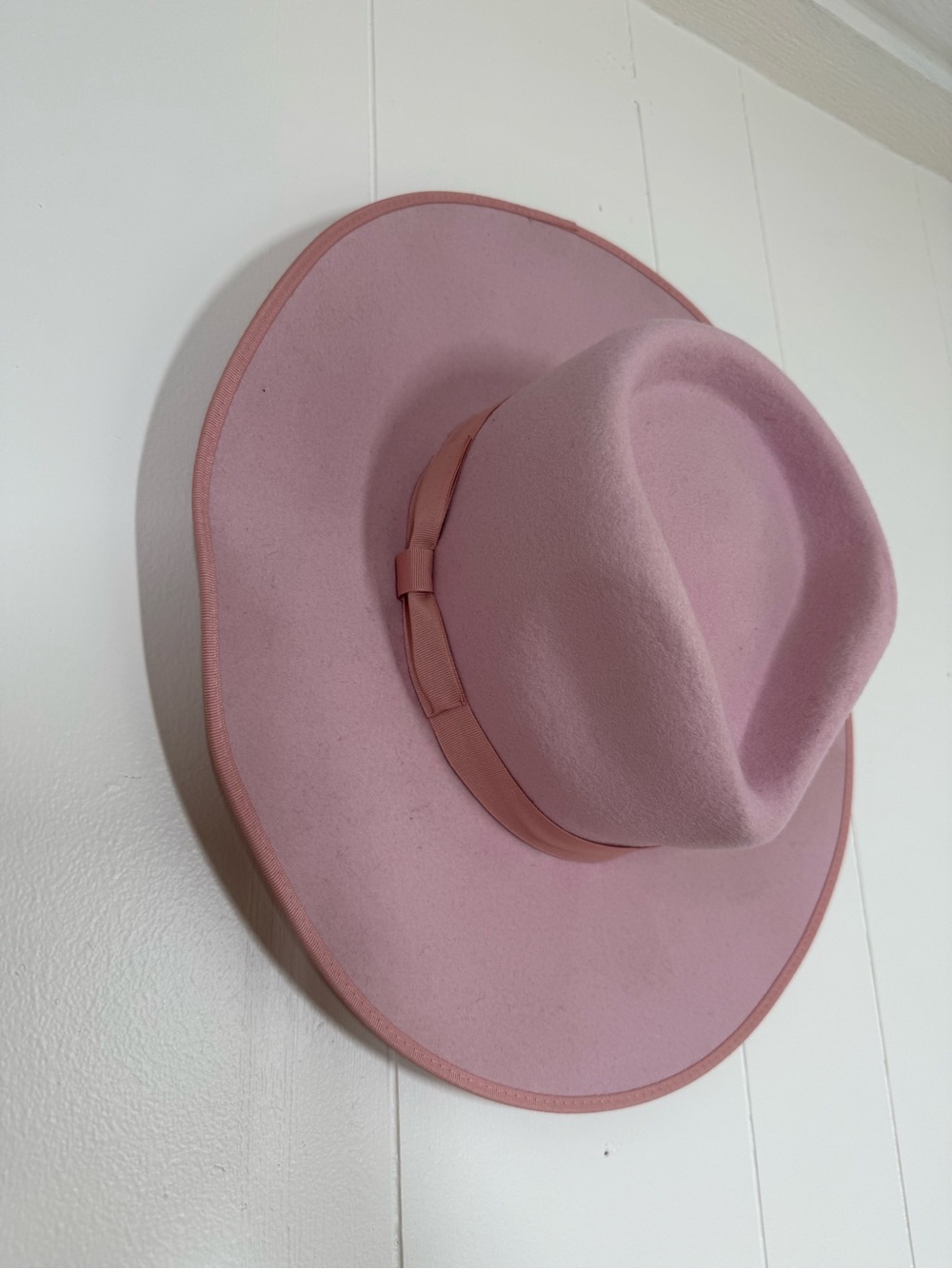 Lack of Color Pink Wool Rancher Hat